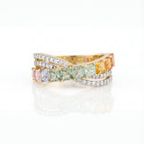 Luxe Multi Sapphire Ring