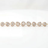 Ivory Solids Polki Diamond 
Bracelet