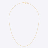 9K Diamond Cut Gold Chain