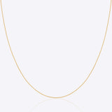 9K Diamond Cut Gold Chain