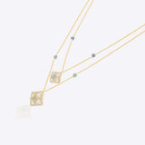 Polki Crossfire Necklace