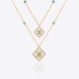 Polki Crossfire Necklace