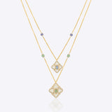Polki Crossfire Necklace