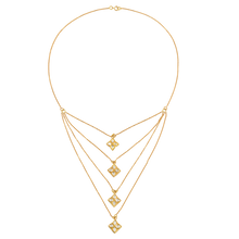 Load image into Gallery viewer, multi layer necklace gold
