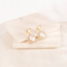 Load image into Gallery viewer, Polki diamond earring
