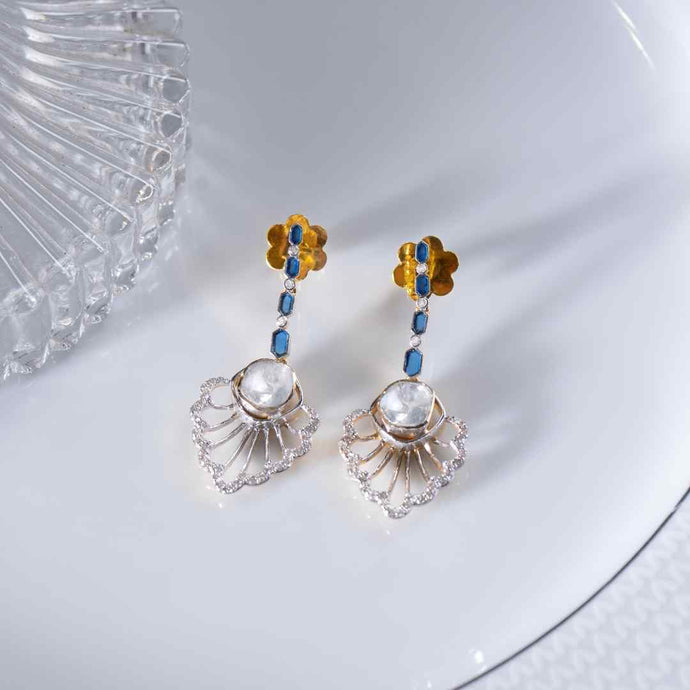 polki diamond earrings online