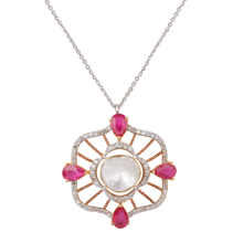 Load image into Gallery viewer, purchase polki pendant online
